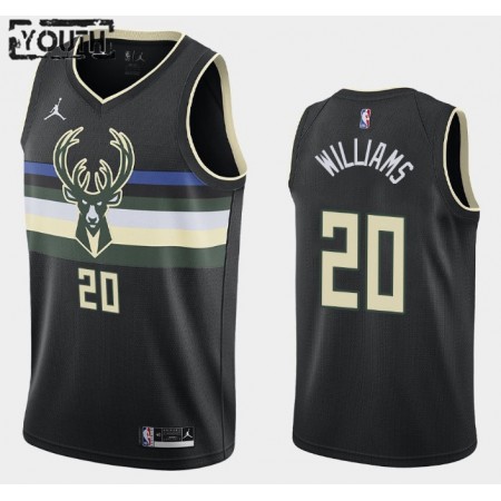 Kinder NBA Milwaukee Bucks Trikot Marvin Williams 20 Jordan Brand 2020-2021 Statement Edition Swingman